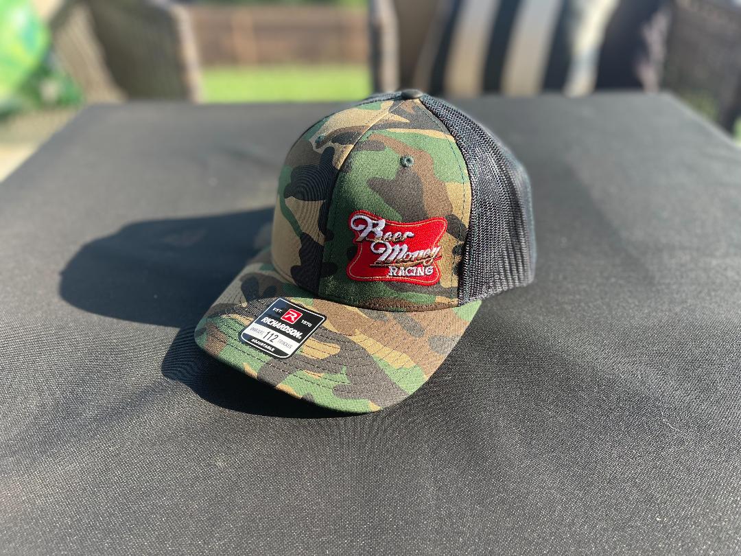 Beer Money Trucker Snapback Hat (Mesh Back) Richardson 112